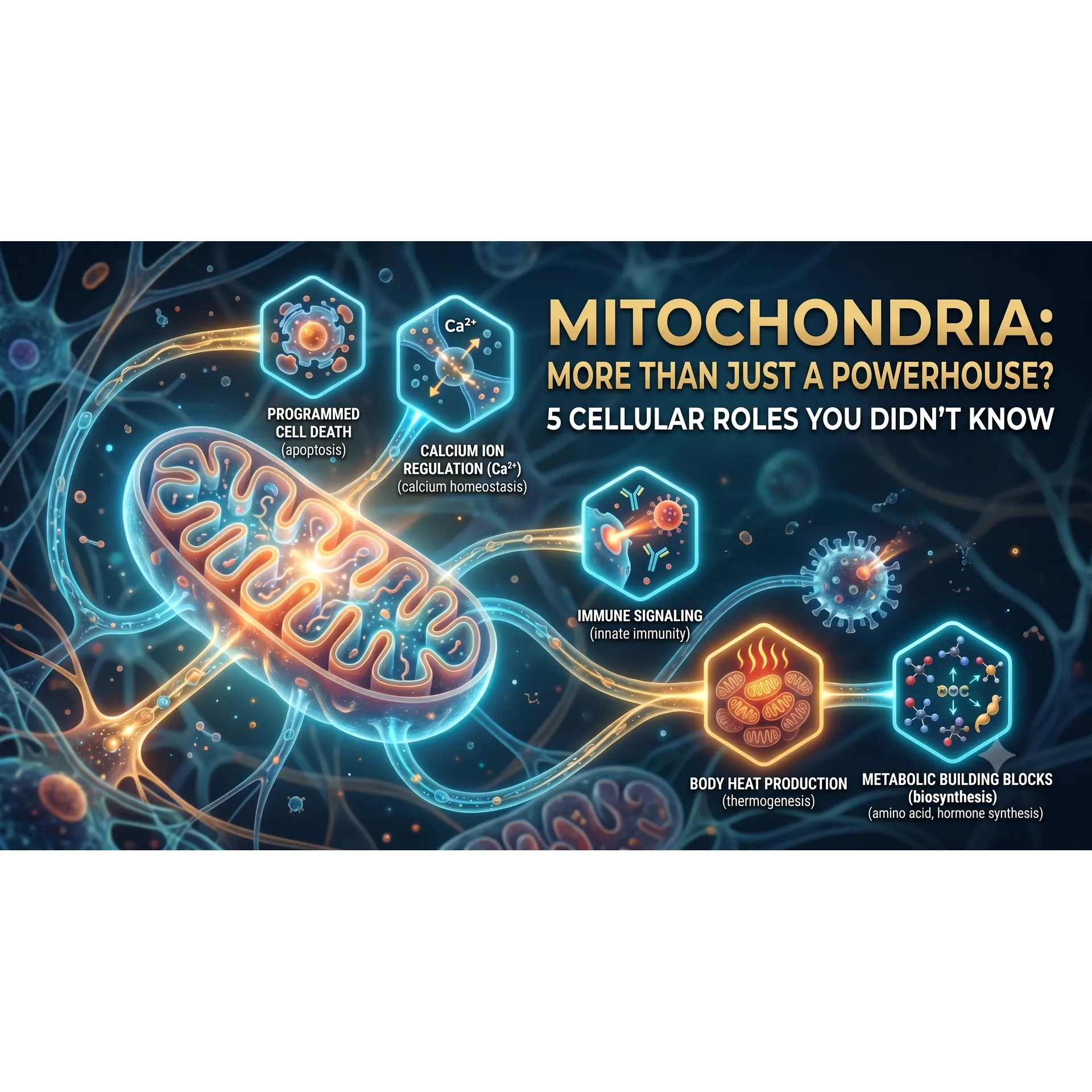 Is Mitochondria Just a Powerhouse? 5 Cellular Functions You Didn't Know